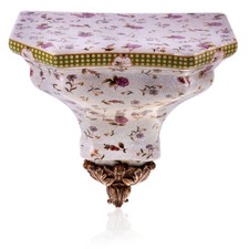 Porzellan Bronze Konsole