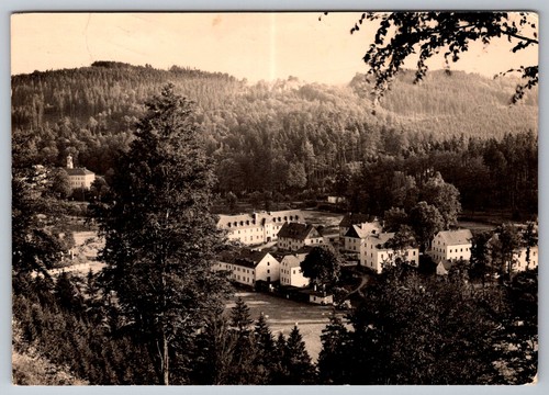Postkarte wiesenbad erzgebirge - postkarte,