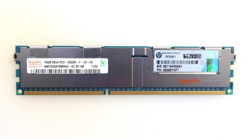 16gb pc3 8500r - hp, pc3-8500r