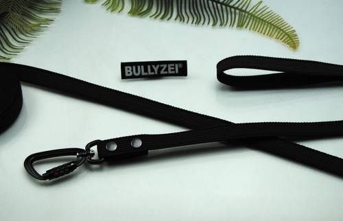 Leine gummiert 20mm grau twist - gummiert,