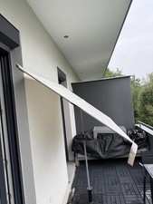  doppler ACTIV Balkonblende Balkonsichtschutz Sonnenschirm 180x130 cm Creme