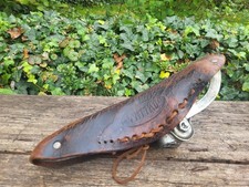 Antiker Fahrradsattel Wittkop