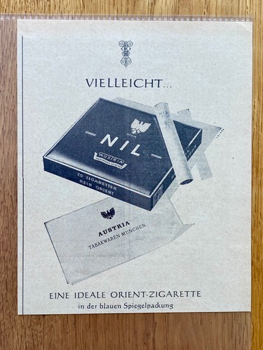 1956 nil orient - 1956, zigarette