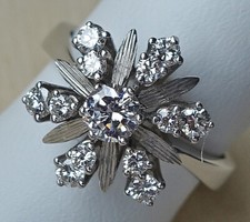 WoW Cocktail Brillant Ring aus