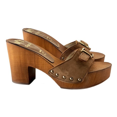 Holzschuhe klassiker mit band - holzschuhe,
