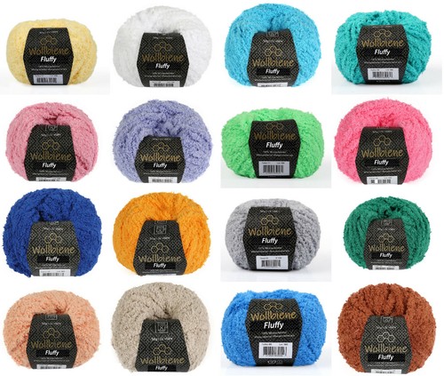 Wollbiene fluffy fransenwolle - wollbiene,