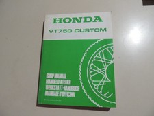 Werkstatt handbuch Honda VT 750 C Custom RC29 1987 repair manual e d`officina