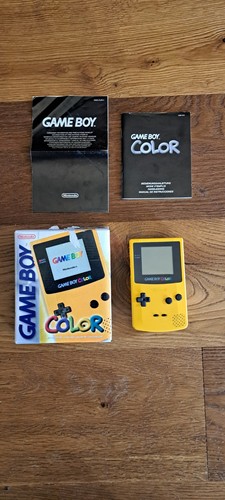 Gameboy color ovp - (gelb),