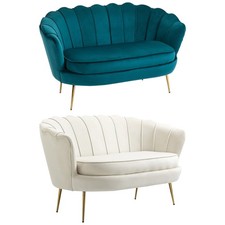 HOMCOM 2-Sitzer-Sofa, Couch