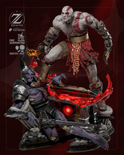 Figura Kratos Resina 12K  ·
