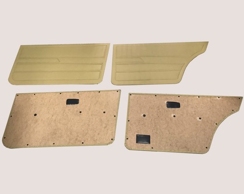 Beige türverkleidungen set - beige,