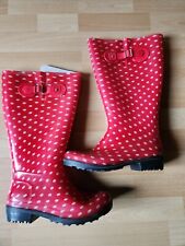 Wide Wellies Damen Gummistiefel * Stiefel mit Weitschaft Gr. 40 / XL *