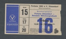 1975/76 --- Fortuna Düsseldorf - Borussia Mönchengladbach --- Bundesliga Ticket