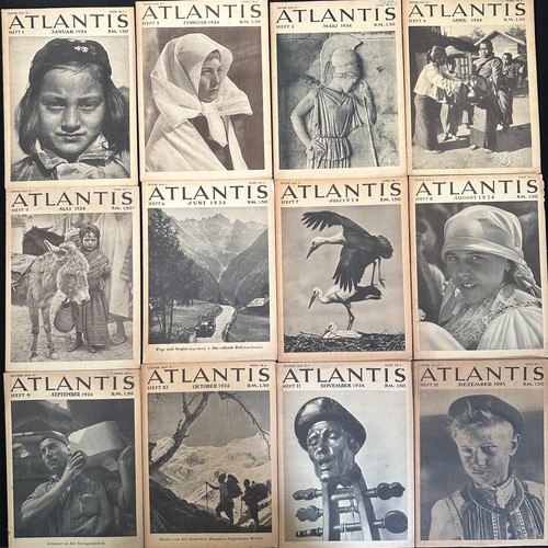 Atlantis magazin 1934 komplett - 1934,