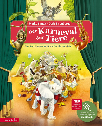 Der karneval tiere mit - karneval, cd