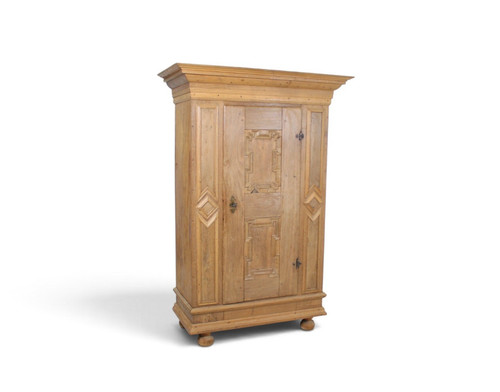 Eiche barock dielenschrank - eiche,