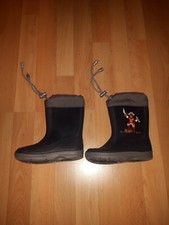 Kinder Gummistiefel BECK Jungen, Größe 27, blau mit Piraten, gebraucht