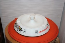 *** Alter Aschenbecher Hessen - Lotto / drehbar / Ascher ***