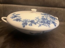 ~ Krautheim Selb Bavaria ~ Terrine, Suppenschüssel ~ blaue Blumen ~