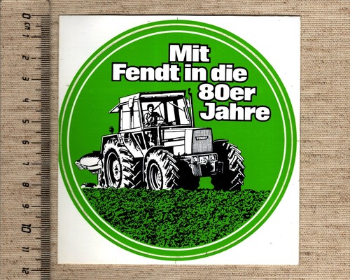 Aufkleber sticker mit fendt - aufkleber/sticker, in