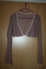Damen Bolero in flieder in gr.40 Strick