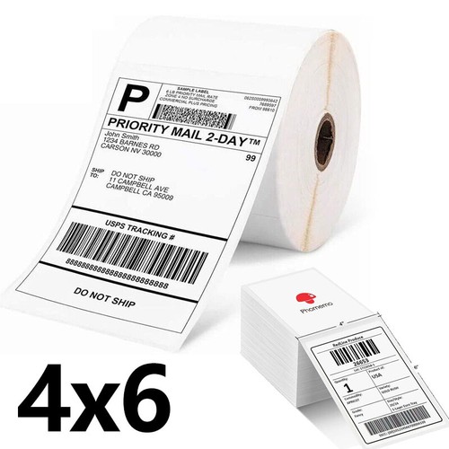 Phomemo etikett thermo - 4"x6",