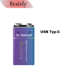 ❇️9V Block Li-ion Akku