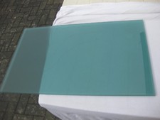 Glasplatte Glasscheibe Glasboden Einlegeboden (750x458x10)mm satiniert