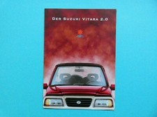 Prospekt / Katalog / Broschüre - Suzuki Vitara und Vitara Cabrio - 2,0 - 07/97