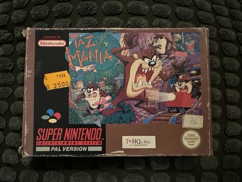 Taz mania für super - für, nintendo