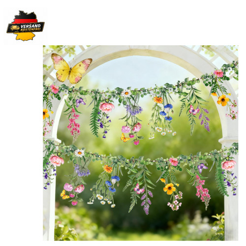 Blumen girlande pet - girlande,