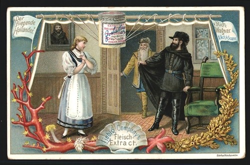 Sammelbild liebig fleisch - liebig,,