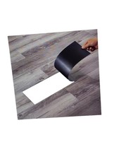 FLOREXP Vinylboden Linoleumboden mit grauem Holz-Effekt,Bodenfliesen