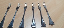 6x WMF Hanse Cromargan Spieße Cocktailgabeln 10,5 cm
