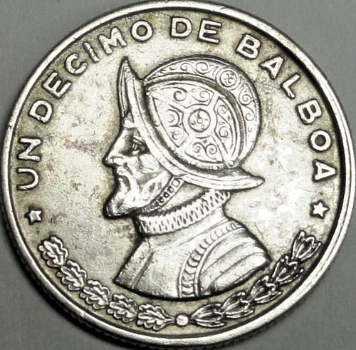 Panama balboa 1961 silber - panama, 1/10