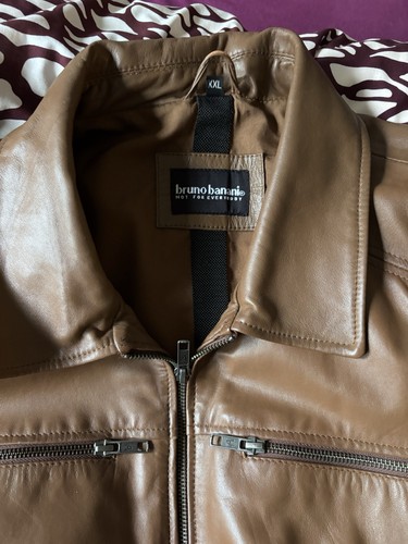 Lederjacke herren braun - braun, von