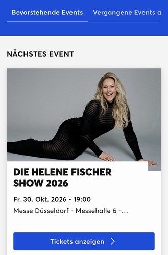 Karten für helene - helene, fischer