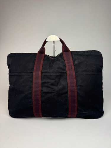 Vintage hermes canvas - vintage, handbag