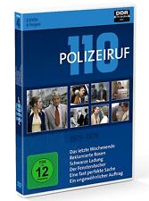 DDR POLIZEIRUF 110-BOX 4 Peter Borgelt & Jürgen Frohriep 1975-76 Defa 2 DVD Neu