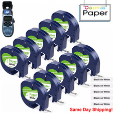 10PK DYMO LetraTag Tape