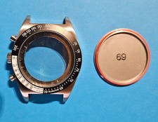 Tissot PRS 516 Chronograph Gehäuse + Gehäusedeckel + Glas NOS !!!