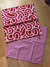 2x IKEA Kissenhülle Pink Rosa 50x50 Kissenbezüge
