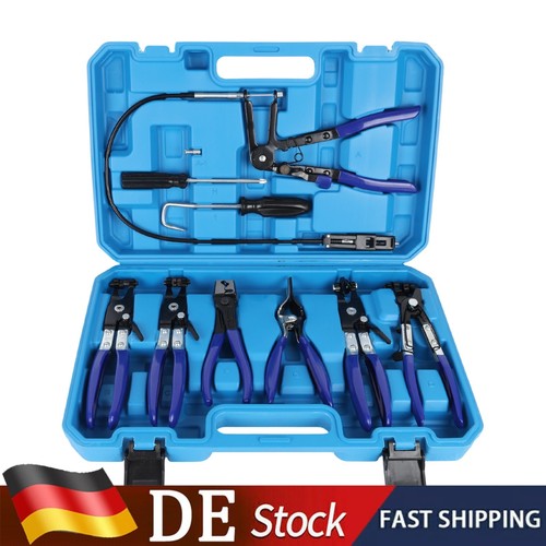 9tlg schlauchschellenzange set - 9tlg,