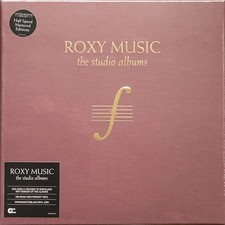 Roxy Music The Studio Albums LIMITED EDITION NEAR MINT Virgin Vinyl LP-Box