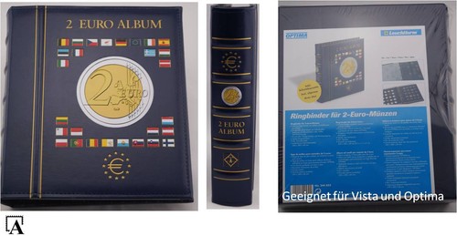 Leuchtturm münzalbum euro - leuchtturm, 2-euro