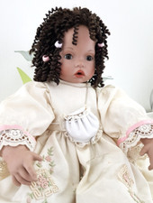 Afro-Künstlerpuppe Ella von