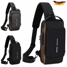 Herren Brusttasche mit USB