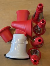 Tupperware Profi-Chef Set Mahlwerk reiben raspeln schneiden hobeln ohne Kurbel