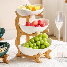 Dreistöckiger Obstkorb