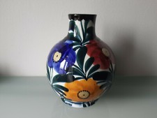 SMF  SCHRAMBERGER MAJOLIKA  -  GROßE VASE  -  JUGENDSTIL